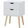 GFW Nyborg Bedside Table 30x40cm 2pcs