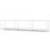 Montana Furniture Free 111000 New White Reolsystem 203.4x41.7cm