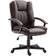 Homcom Vinsetto Swivel Rolling Brown Office Chair 104cm