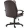 Homcom Vinsetto Swivel Rolling Brown Chaise de bureau 104cm