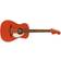 Fender Malibu Player Parlour Electro-Acoustic, Fiesta Red