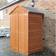 Shire Overlap Windowless Shed 4x3 with Shelves (Building Area )