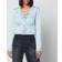 Isabel Marant Valene cropped denim jacket blue