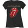 Rolling Stones The plastered tongue womens fitted t-shirt