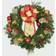 Haute Decor Pre-Lit LED Madison Artificial Wreath Decoration 24"