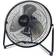 Vie Air 9 Inch High Velocity Tilting 3 Speed Metal Floor Fan