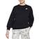 Nike Girl's Sportswear Club Fleece Oversized Sweatshirt - Black/White