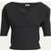 Ferragamo Wool-Blend Gabardine Top - Black