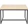 Rowico Home Deerfield Vitpigmenterad/svart Soffbord 70x70cm