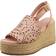 Ted Baker pinky womens dusty pink wedge sandals