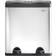 VonHaus Recycling Pedal Bin with Double Compartments 15.85gal