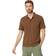 Hurley Men's Ace Vista Short Sleeve Polo, Medium, Espresso