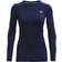 Under Armour Women's Authentics Long Sleeves Crew Neck T-Shirt Midnight Navy 410/White