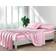 Hypoallergenic Satin Underlakan Rosa (259.1x228.6cm)