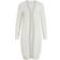 Vila Ril Long Knitted Cardigan - White Alyssum