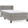vidaXL Velvet Light Kontinentalseng 80 x 200cm
