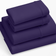 Purple SoftStretch Bed Sheet Purple (203.2x152.4cm)