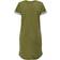 Only Short T-shirt Dress - Yellow/Martini Olive