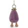 Jellycat Vivacious Aubergine Bag Charm 12cm