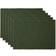 DII Basic Everyday Ribbed Bordstablett Grön (48.3x33cm)
