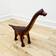 Green Rubber Toys Brachiosaurus Dinosaur 29cm