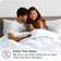 Bare Home Premium 1800 Bedspread White (228.6x223.5cm)