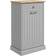 Homcom Kitchen Tilt Out Trash Bin Cabinet Free Standing Trash Can