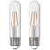 Bulbrite 40-Watt Equivalent T9 Clear Dimmable Edison LED Light Warm White 2-Pack