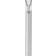 Fossil Halsband Harlow Silver JF04564040 Halsband med linjär struktur rostfritt stål