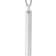 Fossil Men Harlow Linear Texture Stainless Steel Chain Necklace
