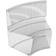 Montana Furniture Pantonova Convex B 78.7 x H 73.2 x D 57.8 cm Sofa 3 personers