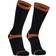 DexShell Waterproof Hytherm Pro Socks Black Tangelo Stripe