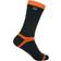 DexShell Waterproof Hytherm Pro Socks Black Tangelo Stripe