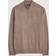 Oscar Jacobson Patton Wool Half-Zip Beige