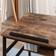 Homcom Tiltable Rustic Brown/Black Writing Desk 60x120cm