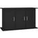 vidaXL black, 101 Aquarium Stand Fish Tank Cabinet Aquarium Cabinet Black Engineered Wood