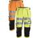 Snickers piratbukser 6138 High-vis, gul/sort, 61386604046