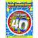 Forum Novelties Birthday Jumbo Button Pin 40