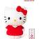 Teknofun Hello Kitty LED med fjernbetjening Rød Natlampe
