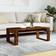 vidaXL Engineered Wood Smoked Oak Soffbord 50x102cm