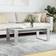 vidaXL 823362 Concrete Grey Coffee Table 35x102cm