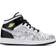 Nike Air Jordan 1 Mid SE GS - White/White/Black/Volt