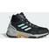 adidas Eastrail 2.0 Mid RAIN.RDY Hiking Shoes Core Black Semi Flash Aqua Preloved Yellow