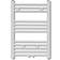 vidaXL (140841) 500x764mm White
