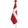 H. P. Schou Flag Pole with Flag 1.5m
