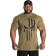 Gasp Skull Standard Tee Green