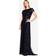 Adrianna Papell Scoop Back Sequin Maxi Dress, Black