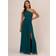 Adrianna Papell One Shoulder Chiffon Gown