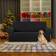 Kekuou Stretch Loose Sofa Cover Black (198.1x101.6cm)
