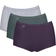 Sloggi Women's Maxi 3- pack - Green/Dark Blue/Gray